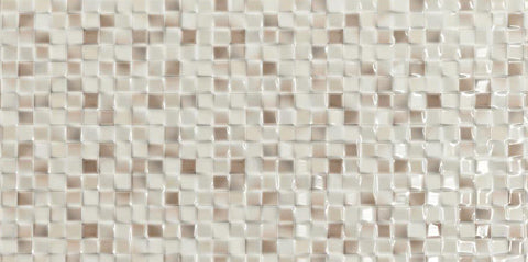 brown white mosaic tiles